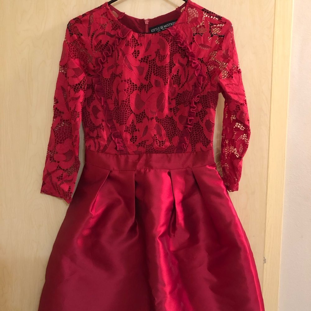 Gorgeous red dress!! Worn only once!!
